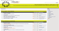 Desktop Screenshot of foro.lospillaos.es