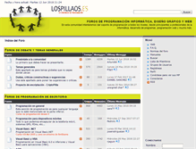 Tablet Screenshot of foro.lospillaos.es